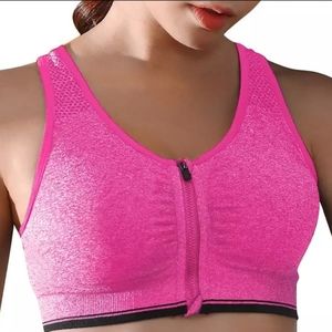 New Pink Sports Bra Xxl